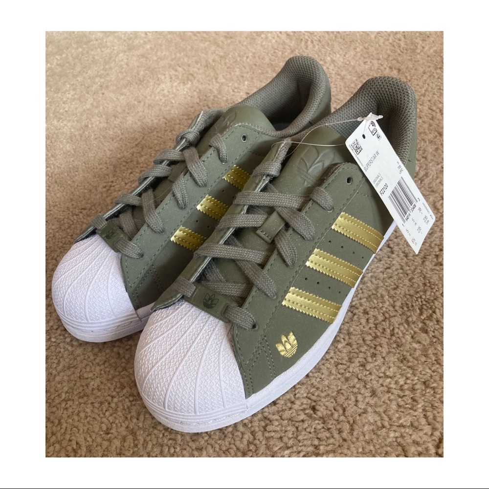Adidas Superstar Green Shoes FZ2120